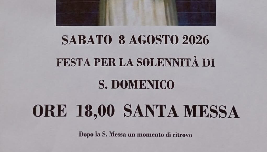 Manifesto annunziata messa