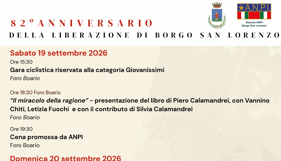 82esimo Anniversario Liberazione