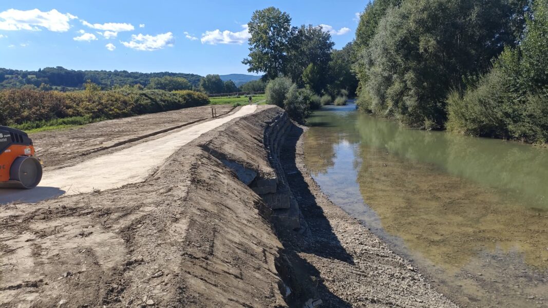 Lavori pista ecoturistica