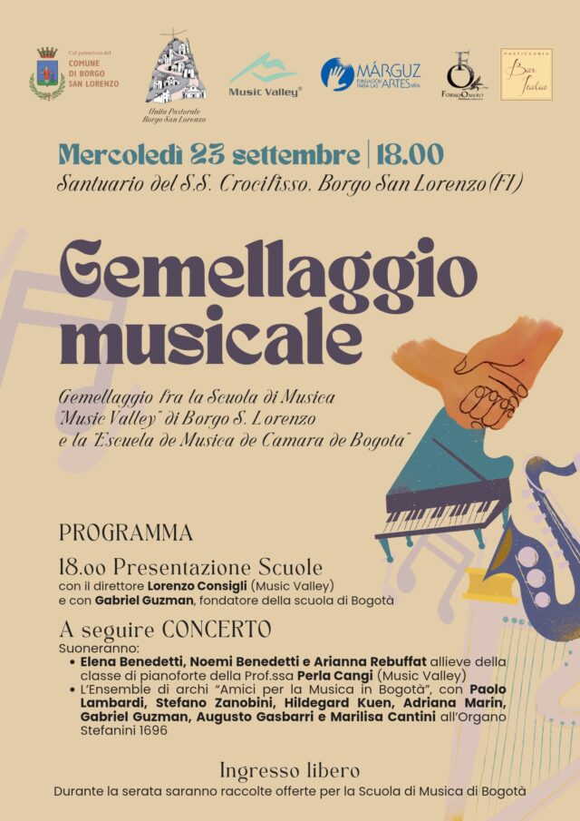 Locandina concerto crocificsso