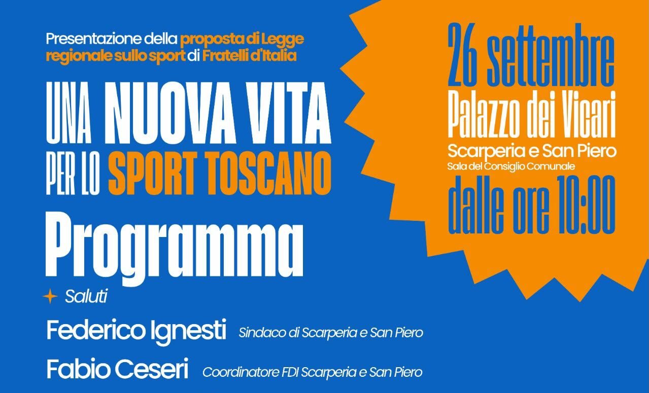 Scarperia evento settembre