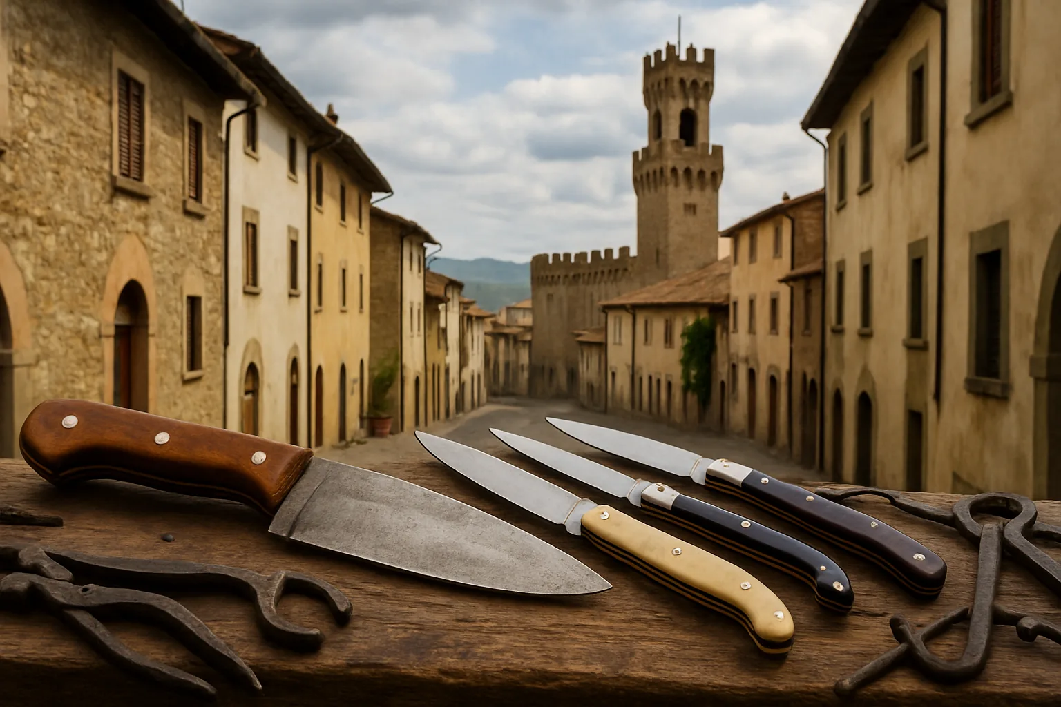 Scarperia, la tradizione dei coltellinai mantenuta viva da 4 botteghe artigiane