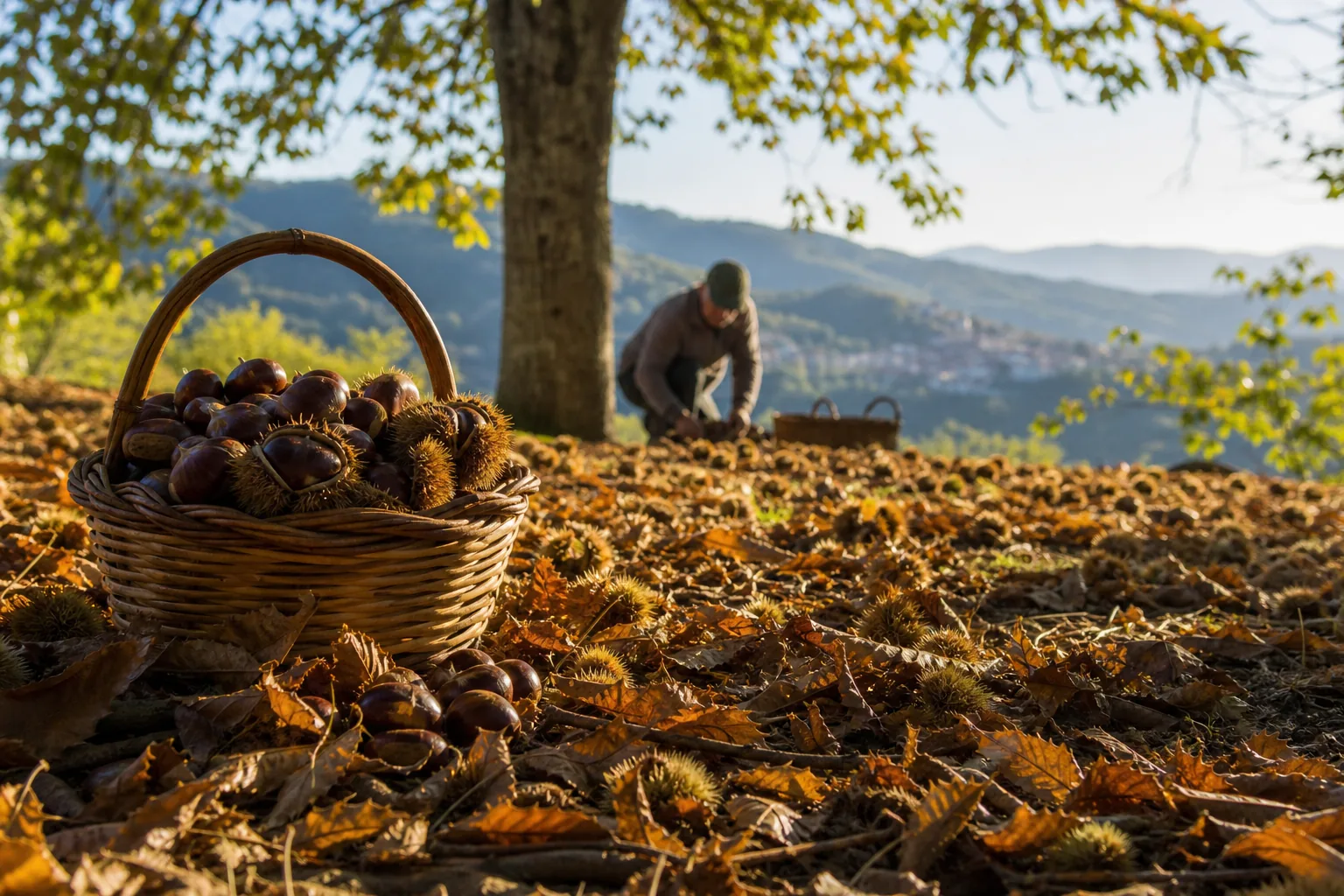 Marron Buono di Marradi IGP: dalla sagra d'ottobre al ciclo annuale nei castagneti