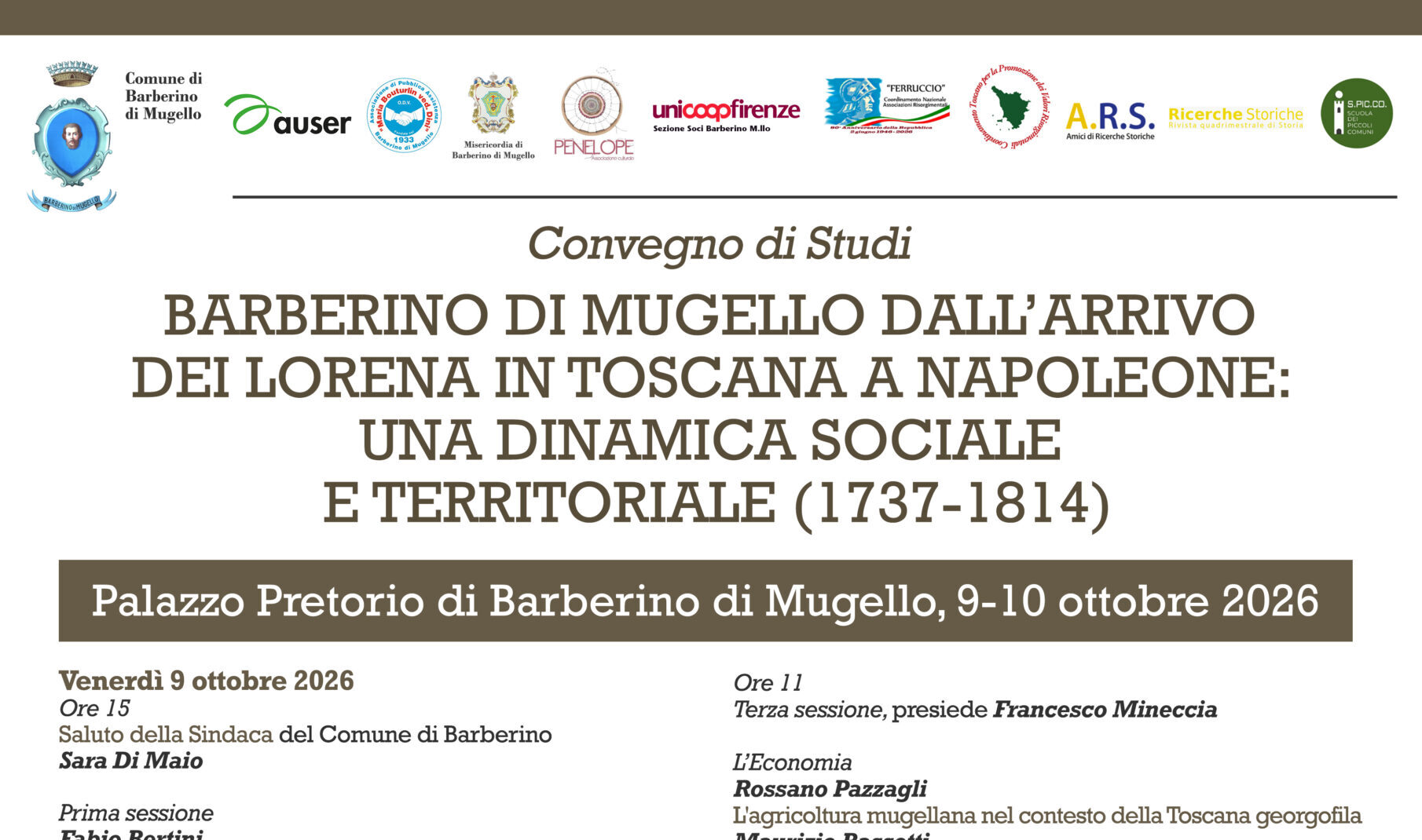 Convegno barberino ottobre
