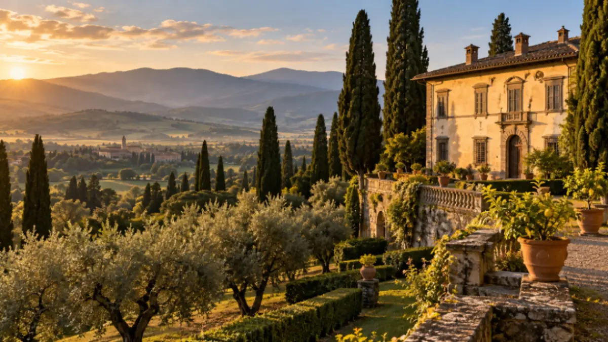 Villa rinascimentale sulle colline del Mugello terra d origine di Giovanni Dell