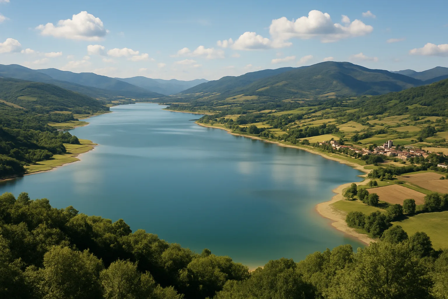 Lago di Bilancino: l'invaso artificiale che risolve i problemi idrici del Mugello