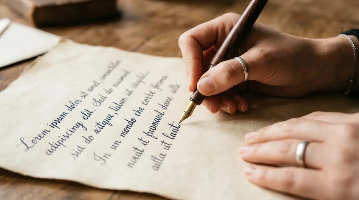 Lettera readazione poesia repetorio