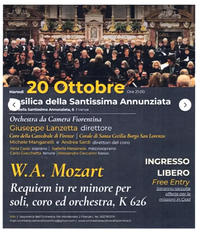 Locandina corale 2026 giovannini ottobre