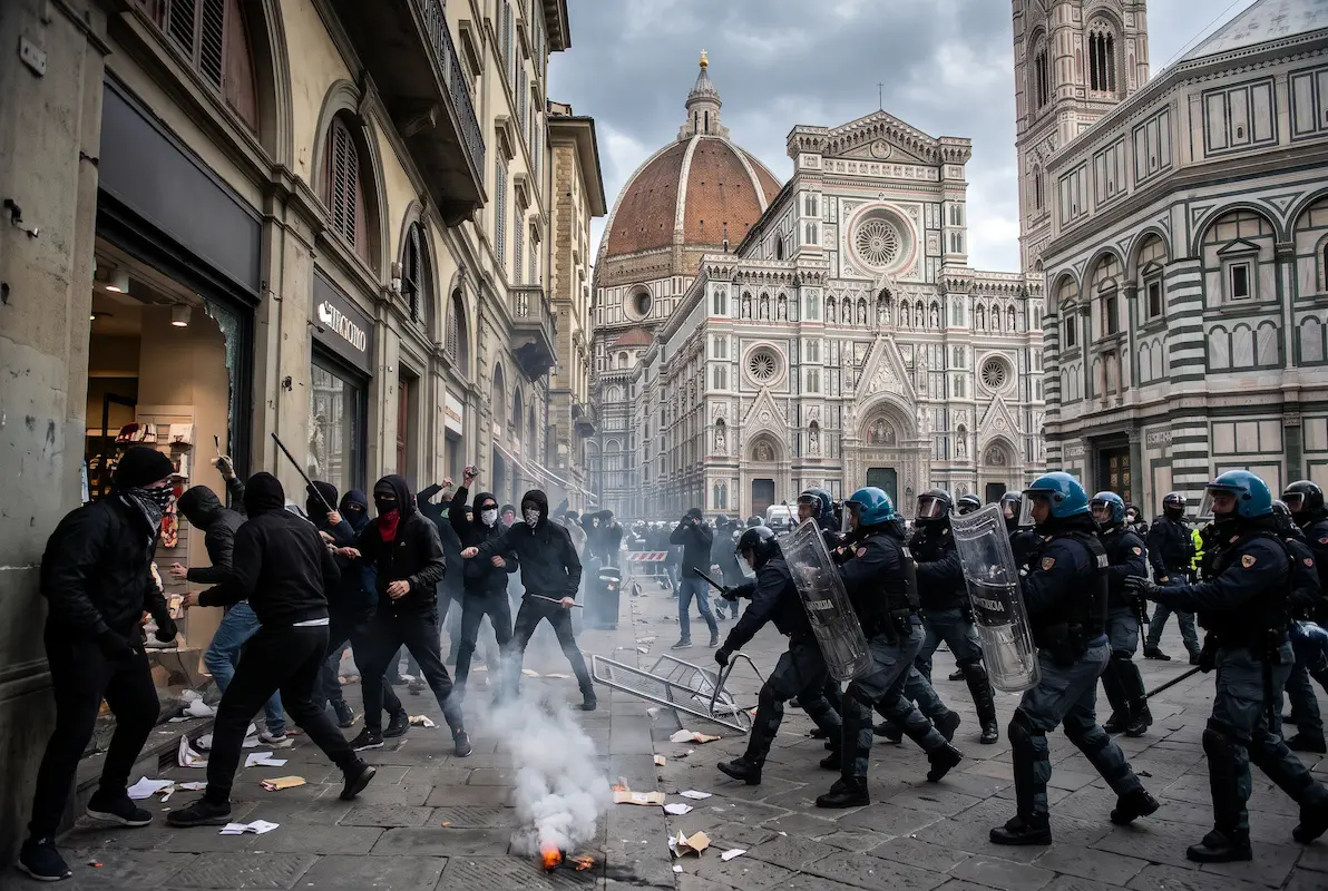 Manifestazione e disordini