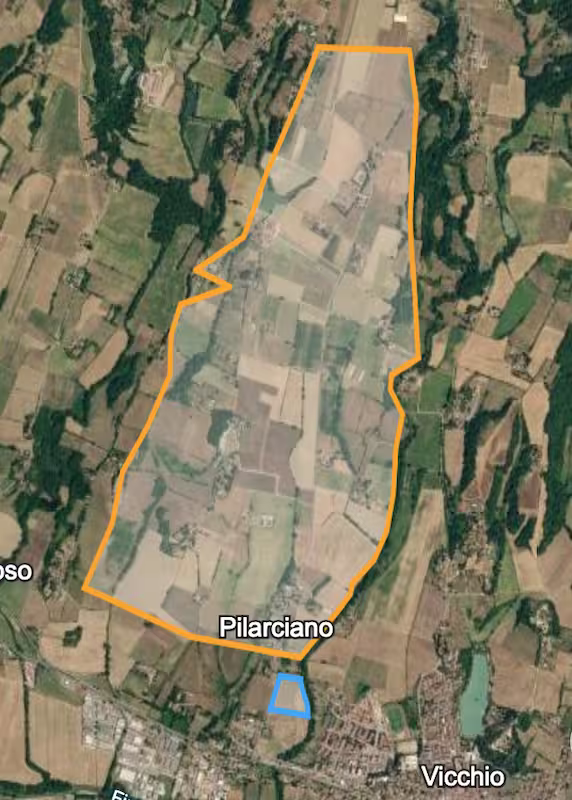 Mappa parco memoria